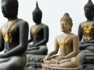 Light Stone Buddha focus and Three Dark out