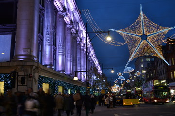 CHRISTMAS IN OXFORD STREET