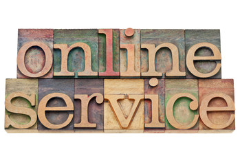 online service - internet concept