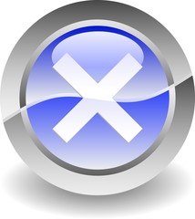 Obraz premium Rejection shiny icon