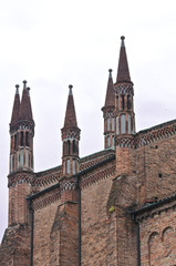 Fototapeta na wymiar St. Antonino Basilica. Piacenza. Emilia-Romagna. Italy.