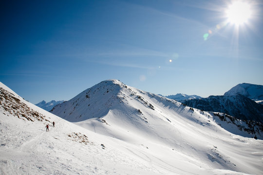 randon&eacute;e en montagne