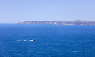 Fototapeta premium Southern cliffs of Alderney
