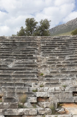 Fototapeta na wymiar Amfiteatr w Kas Riwiera Turecka