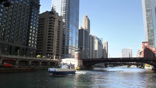 Floating Down Chicago River