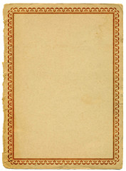 Obraz premium old paper with border