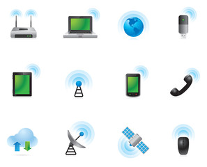 Web Icons - Wireless World