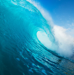 Obraz premium Blue Ocean Wave