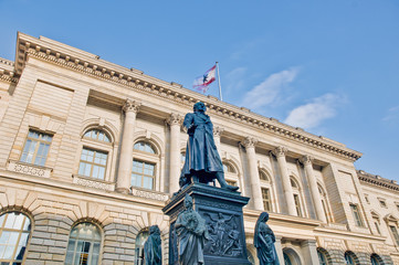Obraz premium Abgeordnetenhaus, the state parliament of Berlin, Germany