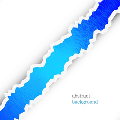 Torn abstract background with place for your text