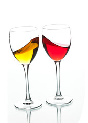 two glasses