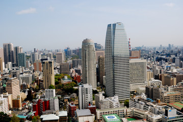 Fototapeta premium View of the city, Tokyo, Japan