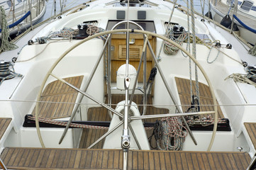 yacht cockpit