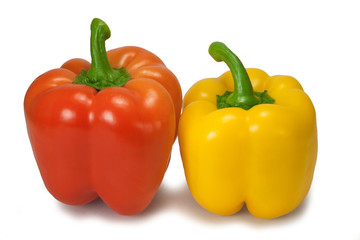 Red & yellow bell pepper