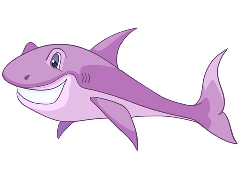 Cartoon Character Shark