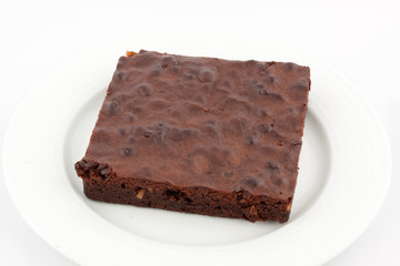 Fototapeta na wymiar brownie cake
