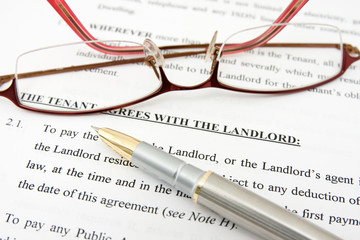 tenant agreement with the landlord