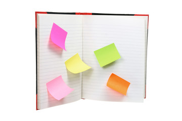 Note Book with  adhesive Note Papers