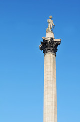 Nelson's Column, Trafalgar Square in London