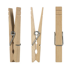 wooden clothes pin