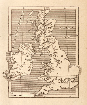 Antique Map of Britain