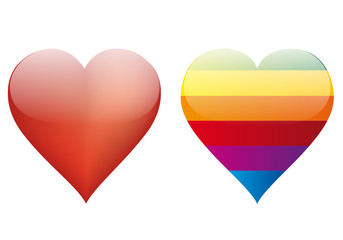 coeurs homo hetero