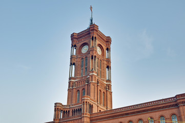 The Rotes Rathaus at Berlin, Germany