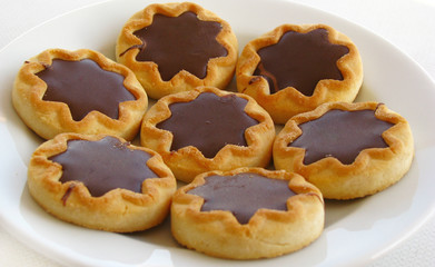 Mini chocolate cakes