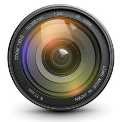 Obraz premium Photo lens