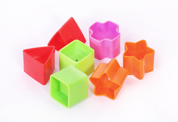 Obraz premium Abstract shape toys