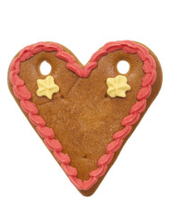 heart with gingerbread