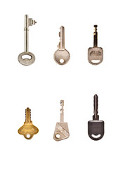 set of different style keys