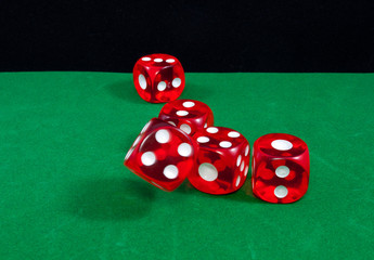 Casino chips. Photo gambling