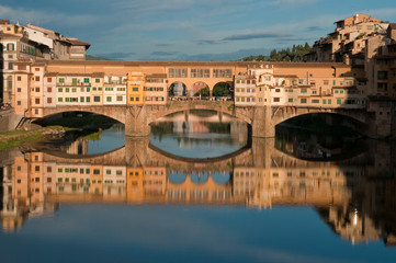 Florence, Italy - Ponte Vecchio in Florence (Firenze)