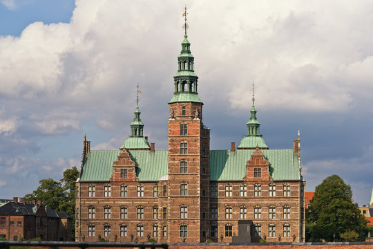 Rosenborg Castle in Copenhagen, Denmark