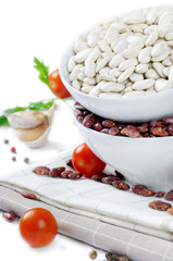 Beans and vegetables