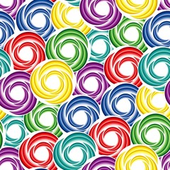 Seamless vivid swirl pattern