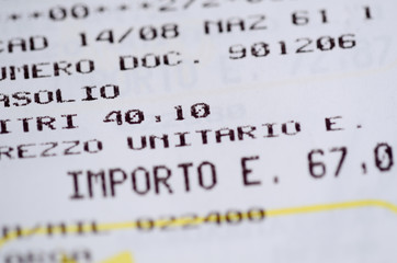 Obraz premium Gasolio