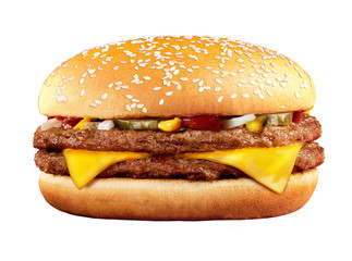 cheeseburger - obrazy, fototapety, plakaty