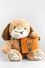 Bulb message and toy