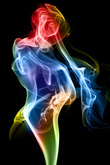 figure of smoke