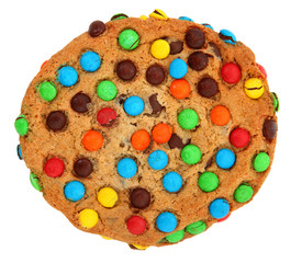 Cookie With Colorful Candies