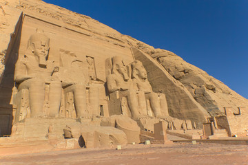 Abu Simbel Temple of King Ramses II (Egypt)