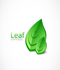 Green leaves background