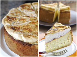 Goldtröpfchen oder Tränenkäsekuchen mit schmand