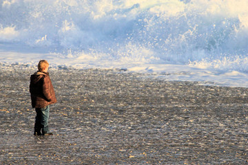 face à la mer