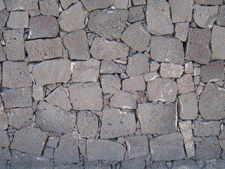 Typische Steinmauer auf Lanzarote