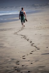 walk on the beach