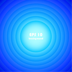 Circle blue abstract background. Vector illustration