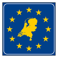 Netherlands European button